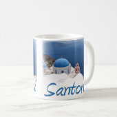 Santorini Kaffeetasse (VorderseiteRechts)