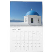 Santorini Kalender (Jan 2027)
