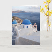 Santorini Karte (Gelbe Blume)