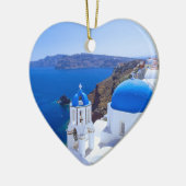 Santorini Keramik Ornament (Links)
