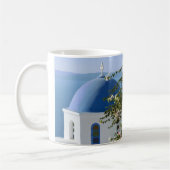 Santorini Kirche Aussicht Tasse (Links)