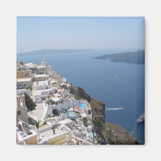 Santorini-Kühlschrankmagnet Magnet (Vorne)