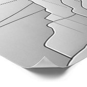 Santorini-Linie Zurück in die Zukunft Poster (Ecke)