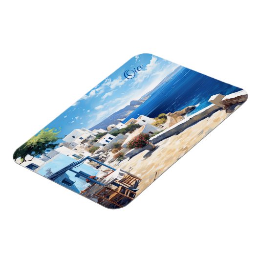 Santorini Magnet (Linke Seite)