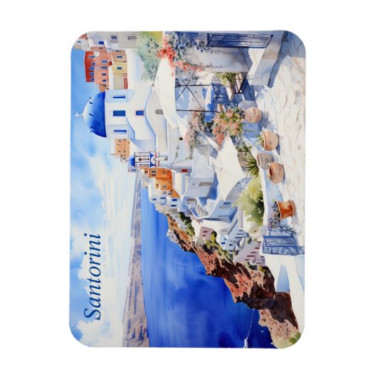 Santorini Magnet (Vertikal)
