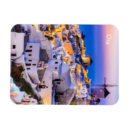 Santorini Magnet (Horizontal)