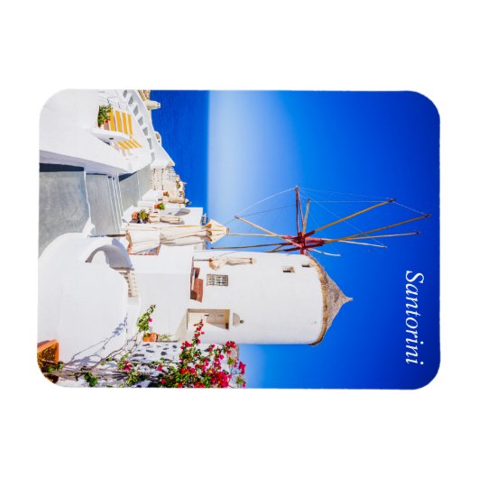 Santorini Magnet (Horizontal)
