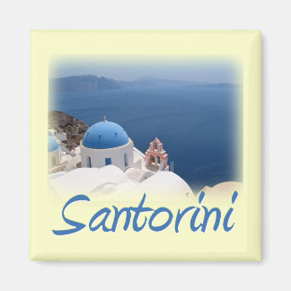 Santorini Magnet
