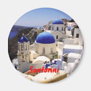 Santorini Magnet