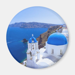 Santorini Magnet