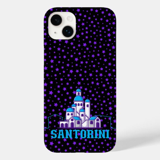 Santorini Memory.b Case-Mate iPhone Hülle (Rückseite)