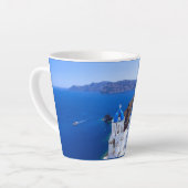 Santorini Milchtasse (Linke Ecke)