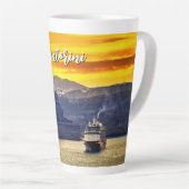 Santorini Milchtasse (Rechte Ecke)