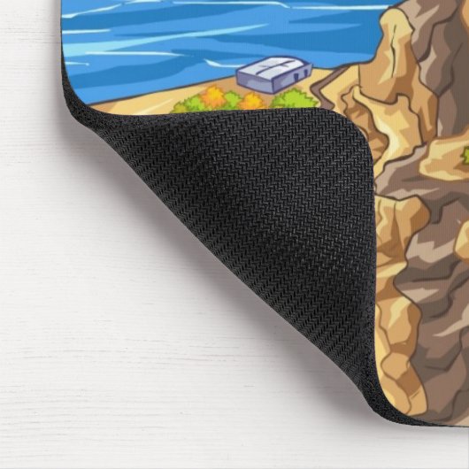 Santorini Mousepad (Ecke)