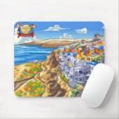 Santorini Mousepad (Mit Mouse)