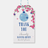 Santorini Musical Bougainvillea Brautparty Geschenkanhänger (Vorderseite)