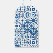 Santorini Musical Bougainvillea Brautparty Geschenkanhänger (Rückseite)