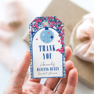 Santorini-Musical Bougainvillea-Junggesellinnenabs Geschenkanhänger