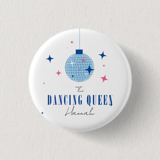 Santorini Musikdisco Bachelorette Button (Vorderseite)