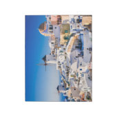 Santorini Notepad Notizblock (Rotiert)
