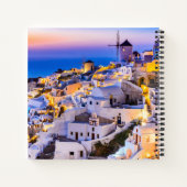 Santorini Notizblock (Rückseite)