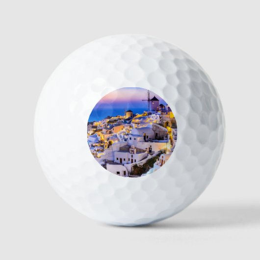Santorini Oia Golfball (Vorderseite)