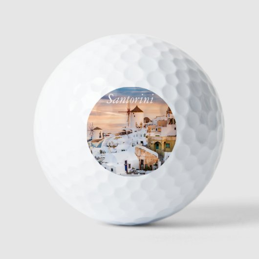 Santorini Oia Golfball (Vorderseite)