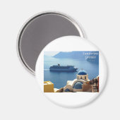 Santorini_Oia Magnet (Vorderseite/Rückseite)