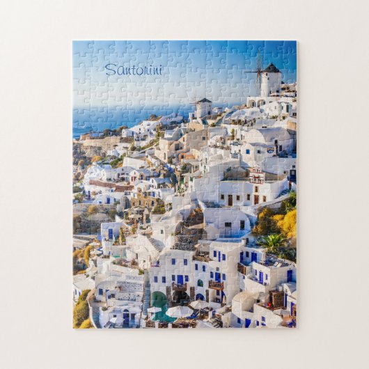 Santorini Oia Puzzle (Vertikal)