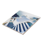 Santorini Oia Schritte, Griechenland Fliese (Seite)