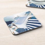 Santorini Oia Schritte, Griechenland Untersetzer (Linke Seite)