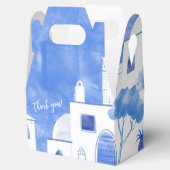 Santorini Oia Vielen Dank Geschenkschachtel (Geöffnet)