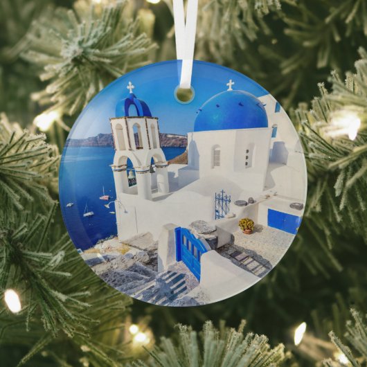 Santorini Ornament Aus Glas (InSitu)