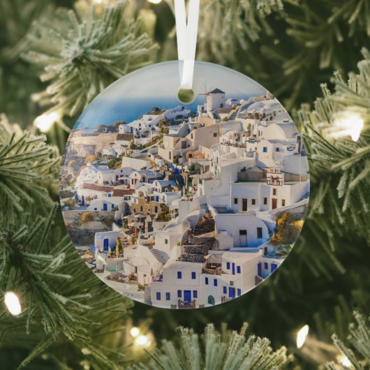 Santorini Ornament Aus Glas (InSitu)
