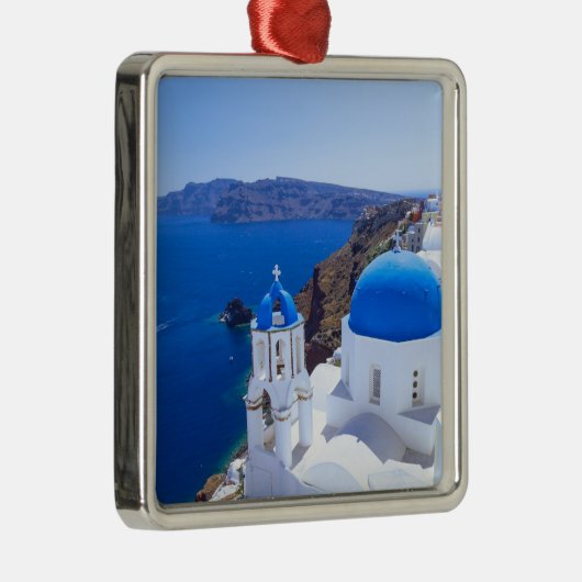 Santorini Ornament Aus Metall (Rechts)