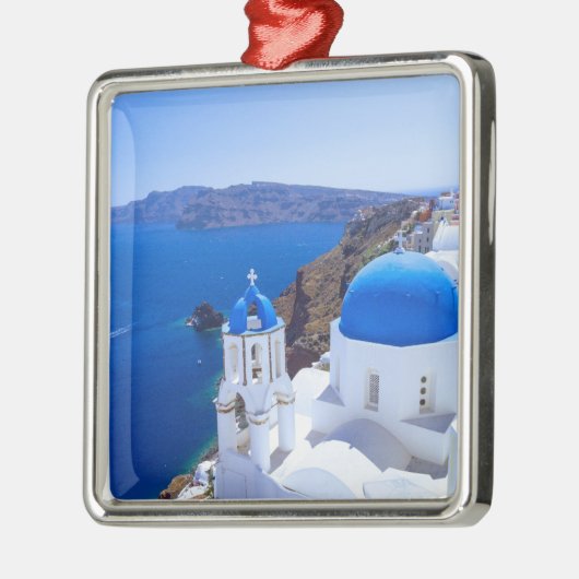 Santorini Ornament Aus Metall (Links)