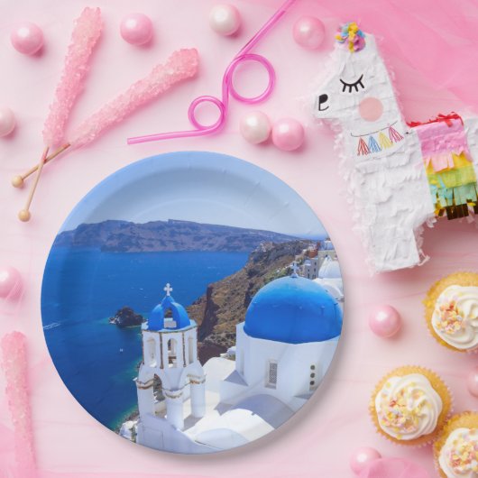 Santorini Pappteller (Party)