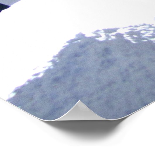 Santorini-Patio Poster (Ecke)