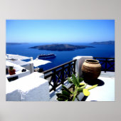 Santorini-Patio Poster (Vorne)