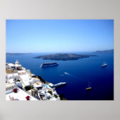 Santorini-Patio Poster (Vorne)