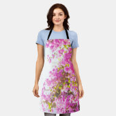 Santorini Pink Blume Dream #1 #wall #art Schürze (Getragen)