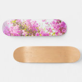 Santorini Pink Blume Dream #1 #wall #art Skateboard (Horizontal)