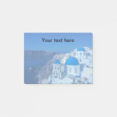 Santorini Post-it Klebezettel (Vorderseite)