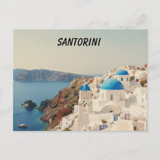 Santorini Postcard Postkarte