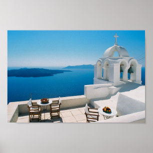 Santorini Poster