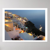 Santorini Poster (Vorne)