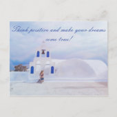 Santorini :-) postkarte (Vorderseite)