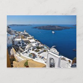 Santorini Postkarte