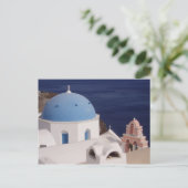 Santorini Postkarte (Stehend Vorderseite)