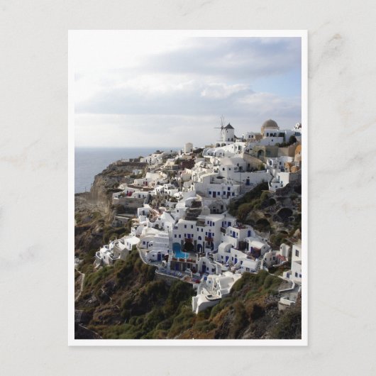 Santorini Postkarte (Vorderseite)